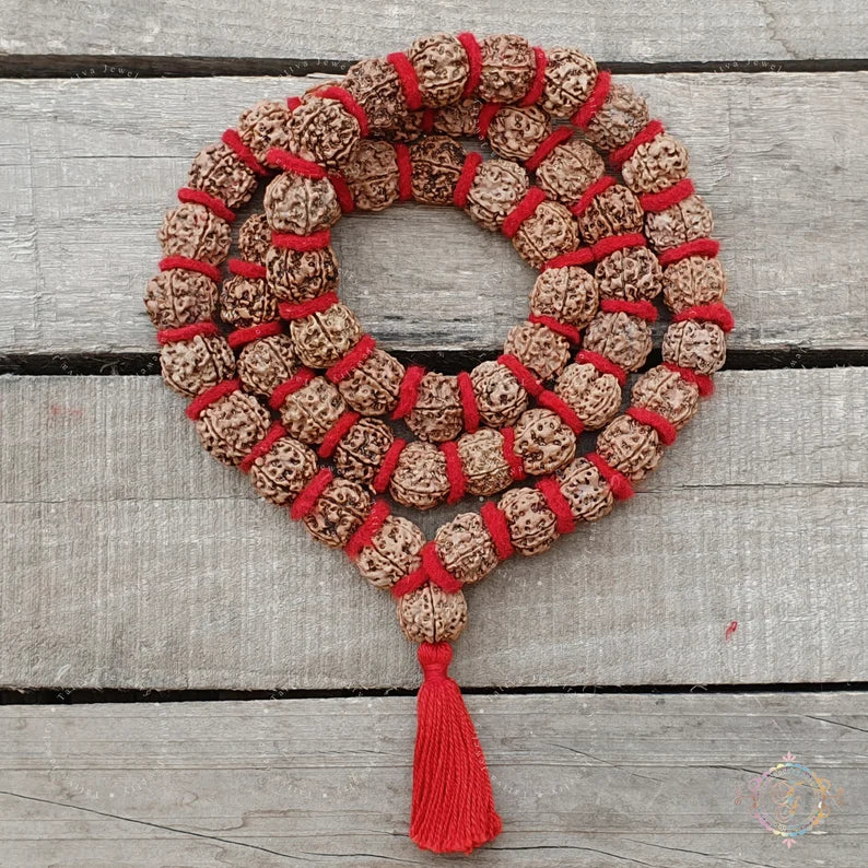 5 Mukhi Rudraksha Kantha Mala